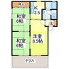 シャルマンドミールＡ 3Kの間取り