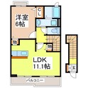 グリーンアベニューＥの間取図