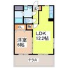 メゾン・シャルマン 1LDKの間取り