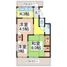 湯ったりハイツ 3Kの間取り