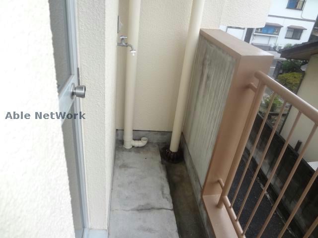 室外洗濯機 黄金ハイツ