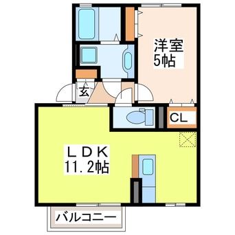 間取図 エルパティオⅡ