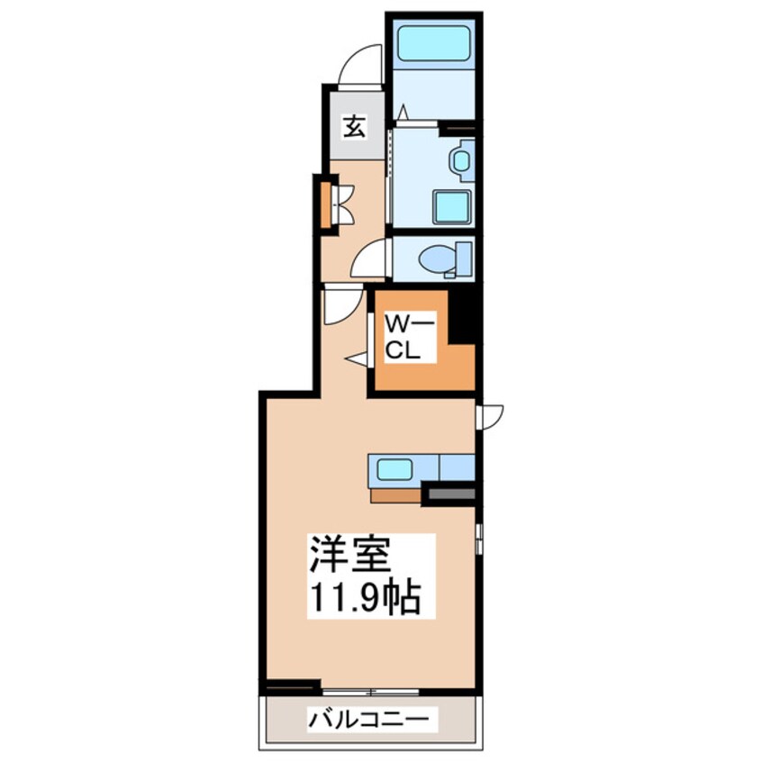 間取図 グランツ絆Ａ