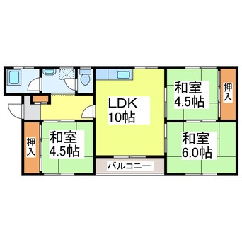 間取図 シーサイド蛇籠