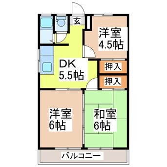 間取図 小林アパート