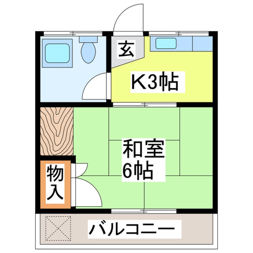 間取図 早田アパート