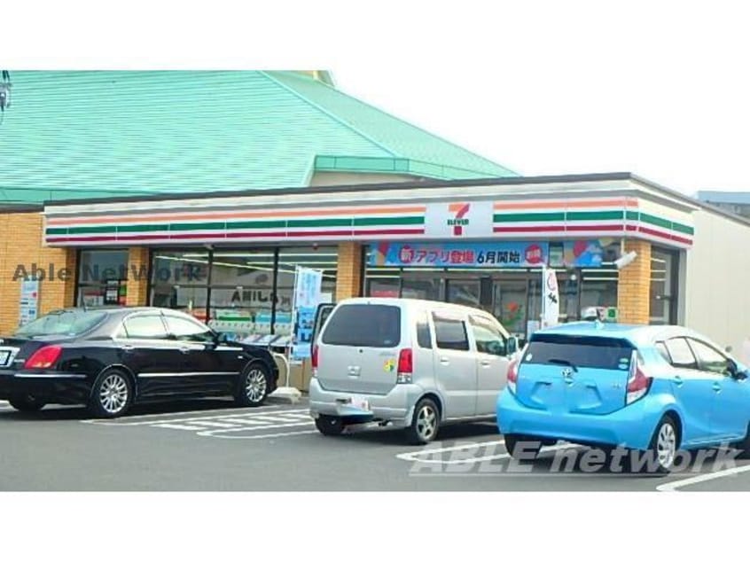 セブンイレブン八代松高小学校前店(コンビニ)まで659m ＡＬＢＡ－ＣＡＳＡⅣ