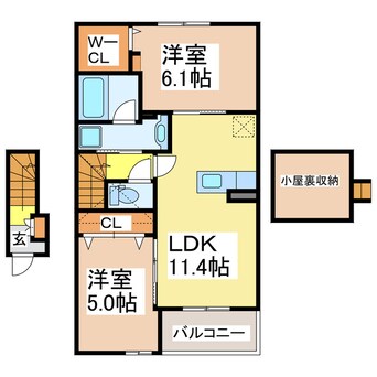 間取図 ALBA-CASAⅢ