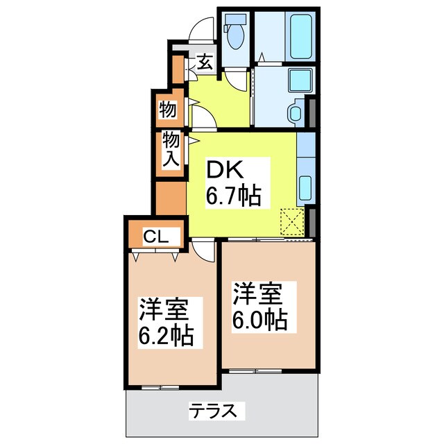 間取り図 アルコ　バレーノ