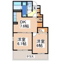 エスポワール・ジェルメⅤの間取図