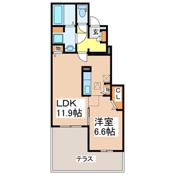 間取図 フリーダムⅡ