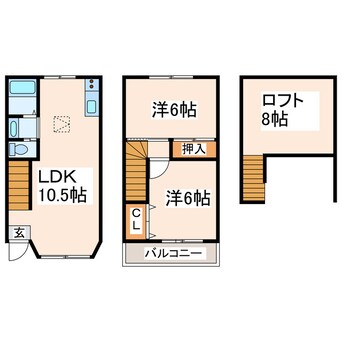 間取図 コア松崎
