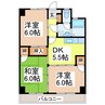 芭蕉ハイツ 3DKの間取り