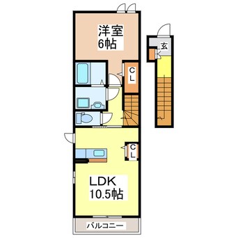 間取図 リオンドールⅠ
