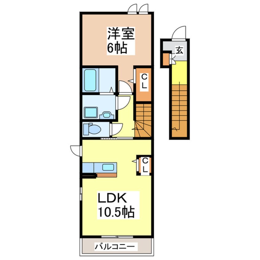 間取図 リオンドールⅠ