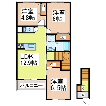 間取図 グランシティ