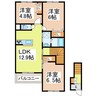 グランシティ 3LDKの間取り