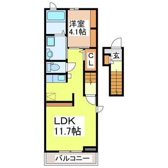 間取図 アンジュ