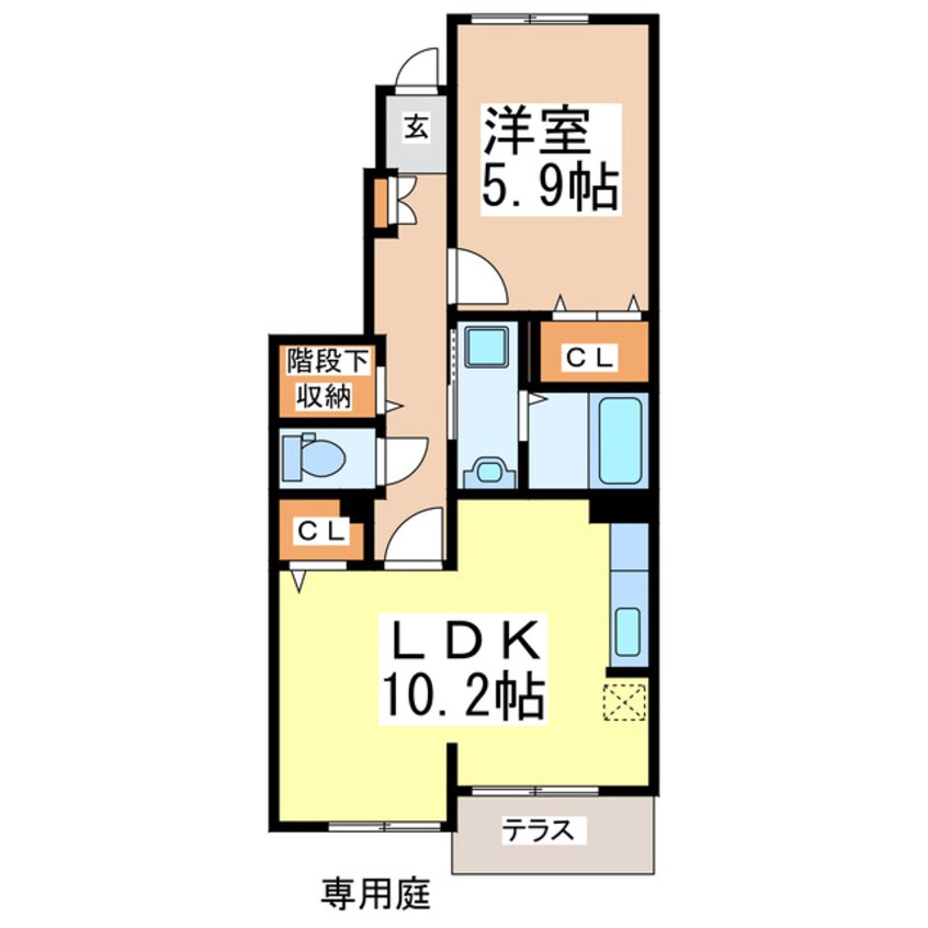 間取図 グラシオッソ