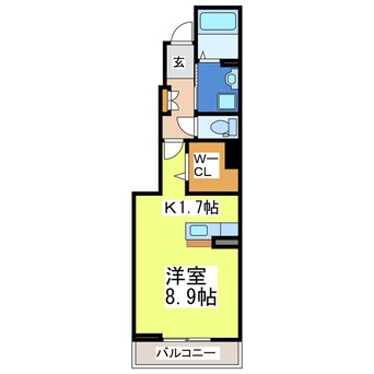 間取図 ムーンライト桜Ⅰ