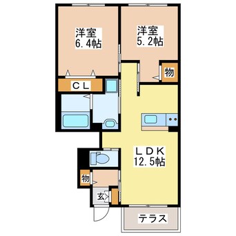 間取図 サンハイツ