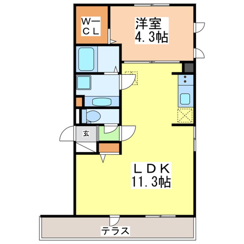 間取図 エル　パティオⅣ