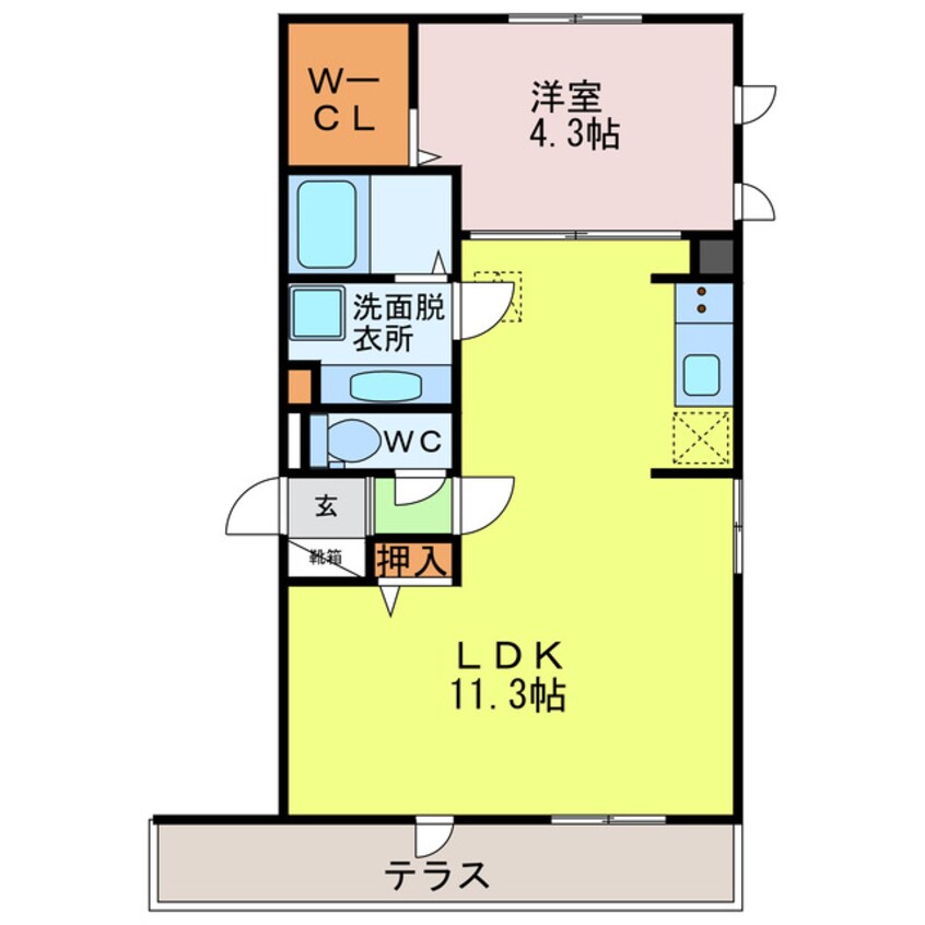 間取図 エル　パティオⅣ