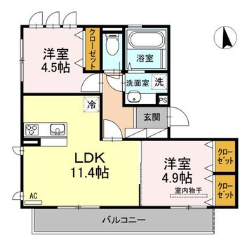 間取図 エル　パティオⅣ