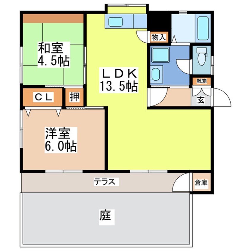 間取図 メゾン大村