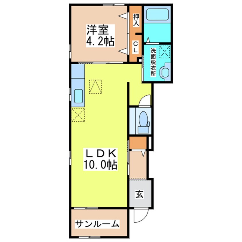 間取図 グレイスガーデンⅢ