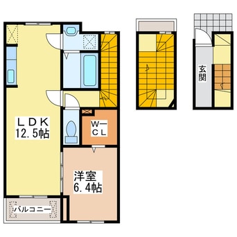 間取図 シャンパーニュA