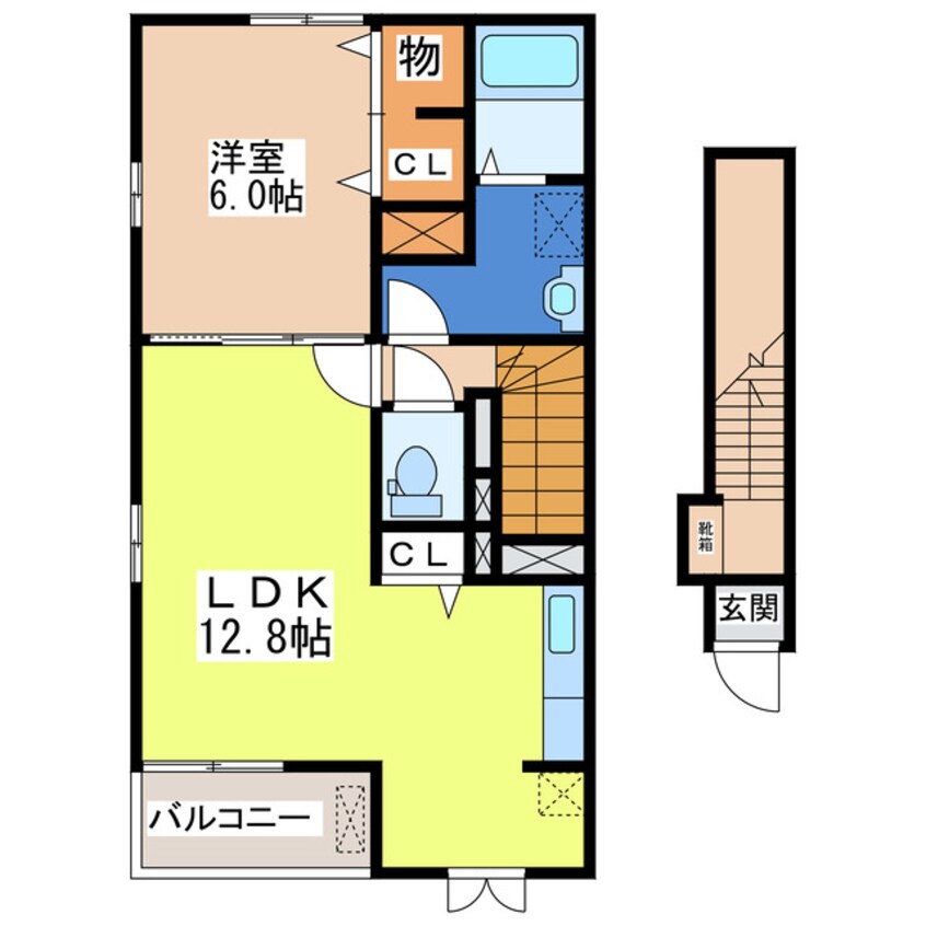 間取図 ブルゴーニュA