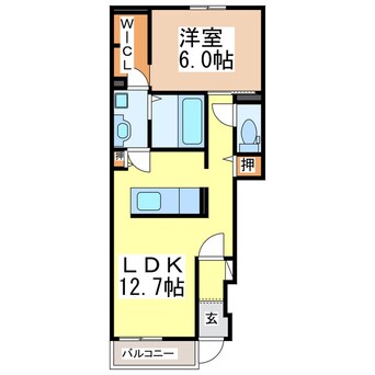 間取図 ARMAGNAC　A