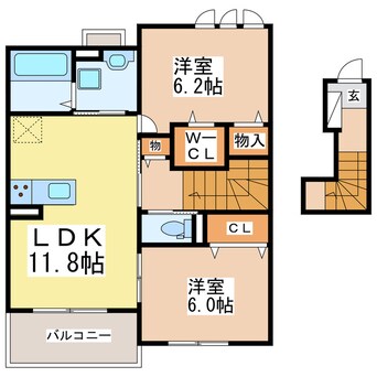 間取図 ロイヤル・コート