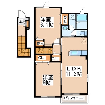 間取図 REIWA　Ⅲ
