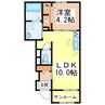 りりあんⅠ 1LDKの間取り