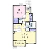 アンソレイユⅠ 1LDKの間取り