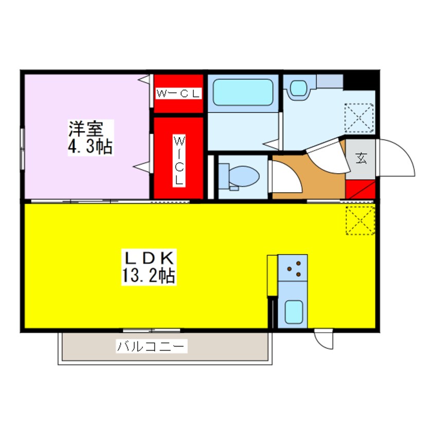 間取図 アイ・アイマンションⅡ