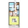 ファグタル 1Kの間取り