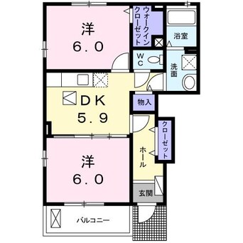 間取図 クレールⅣ　C