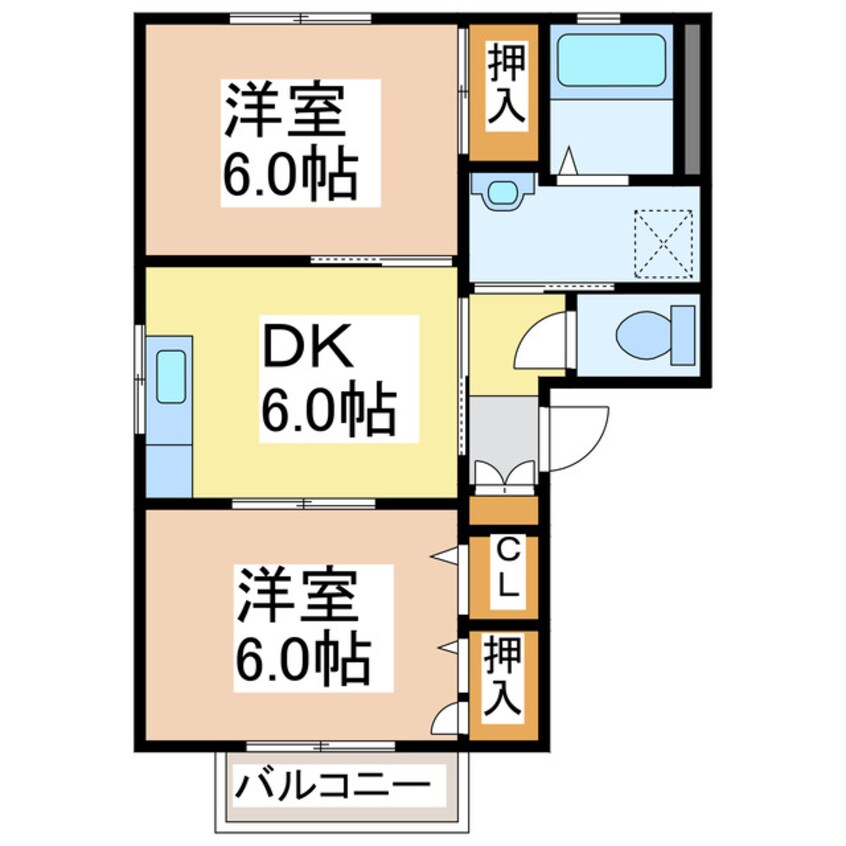 間取図 ヴァレー・アグスタ