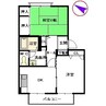 ラフォーレ里 2Kの間取り