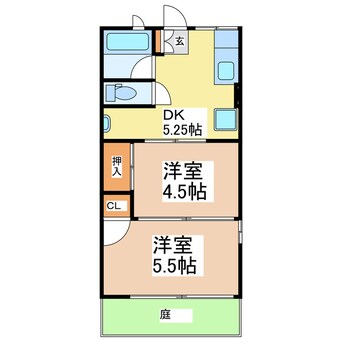 間取図 シティハイムグランデージ