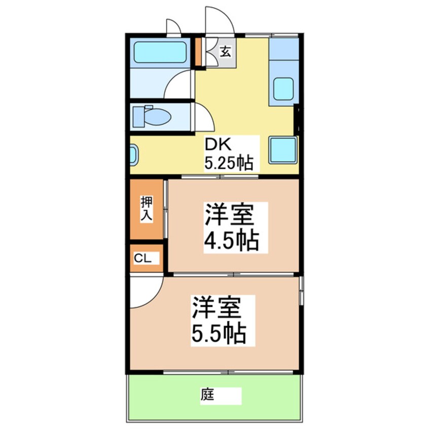 間取図 シティハイムグランデージ