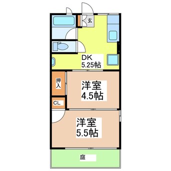 間取図 シティハイムグランデージ