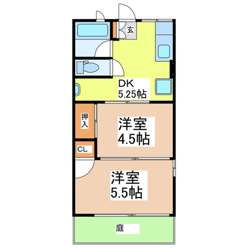 間取図 シティハイムグランデージ