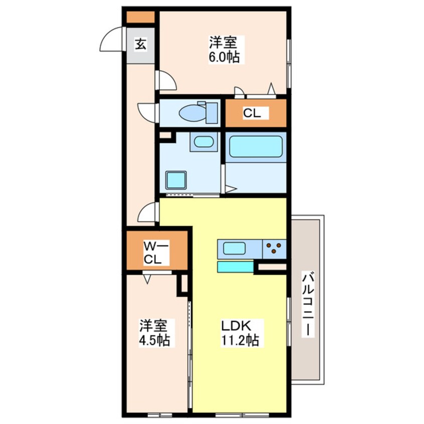 間取図 サンセット横手本町