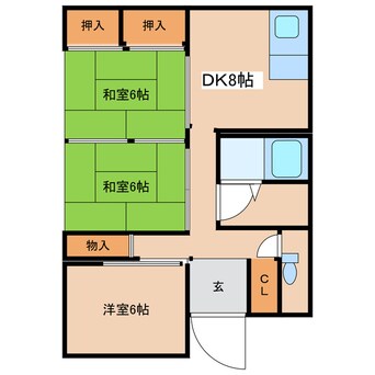 間取図 マンション豊原