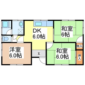 間取図 ユース永野　4号