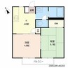アーデンハイツ 2Kの間取り